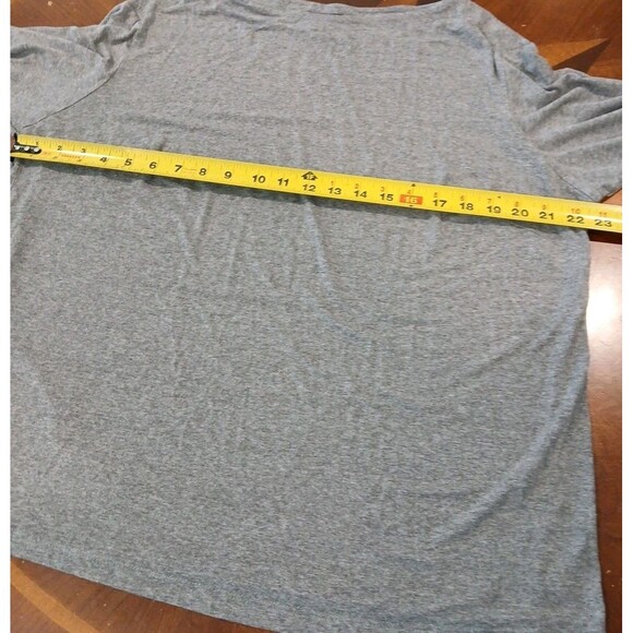 J Jill Shirt Top Womens 1X Gray Wearever Casual Basic Stretch 3/4 Sleeve Euc - Picture 6 of 10